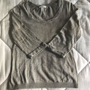 Ann Taylor LOFT 3/4 Sleeve Lightweight Sweater